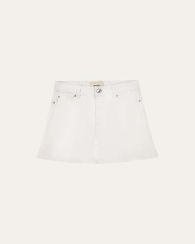 Girl's Jenny Denim Mini Skirt, Size 7-16
